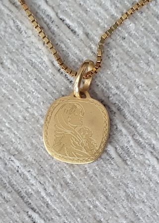 Collana in oro 750 con pendente