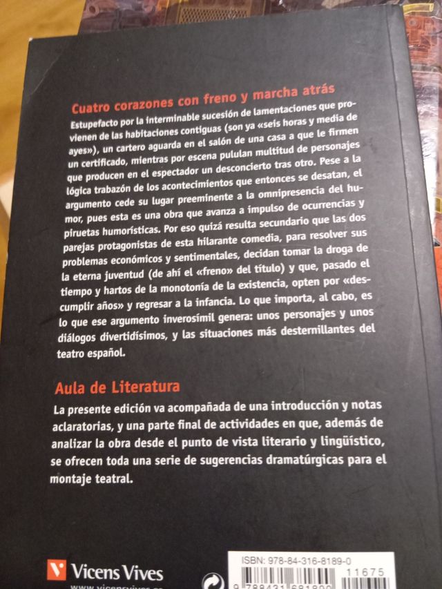 CUATRO CORAZONES CON FRENO Y MARCHA ATRAS