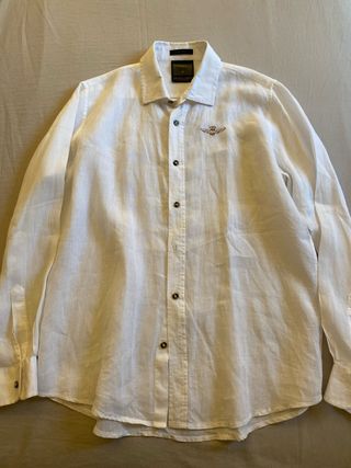 Camisa Aeronautica Militare Blanca Talla M