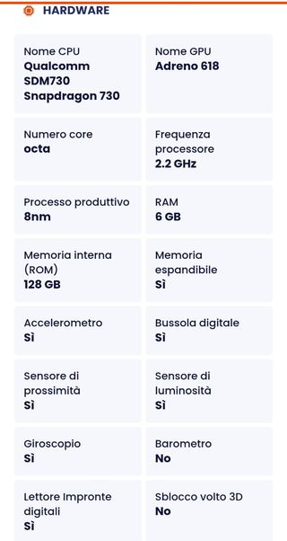 Motorola One Fusion Blu