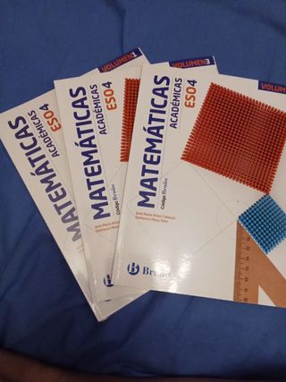 Matemáticas academicas 4 eso