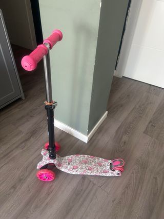 Patinete infantil 3 ruedas rosa