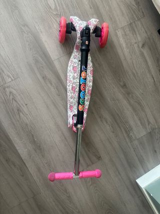 Patinete infantil 3 ruedas rosa