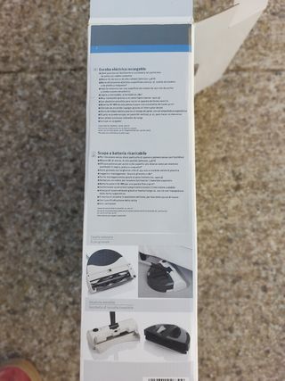 Escoba eléctrica recargable SilverCrest