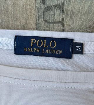 Maglietta Polo Ralph Lauren Bianca Taglia M