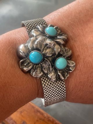 Bellissimo braccialetto vintage turchese