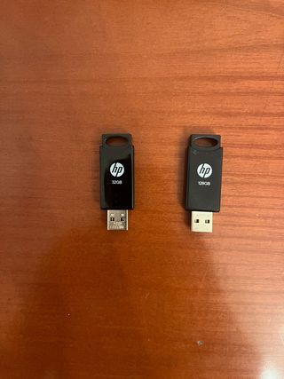 Pendrive HP 32GB y 128GB