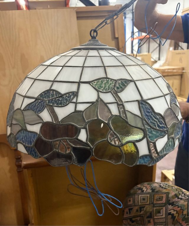 Lámpara de techo Tiffany