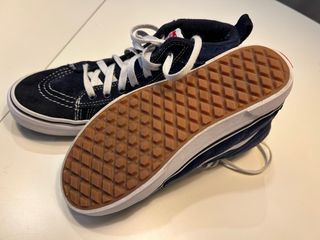 Zapatillas Vans Altas Azul Talla 35