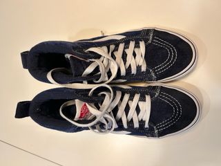 Zapatillas Vans Altas Azul Talla 35