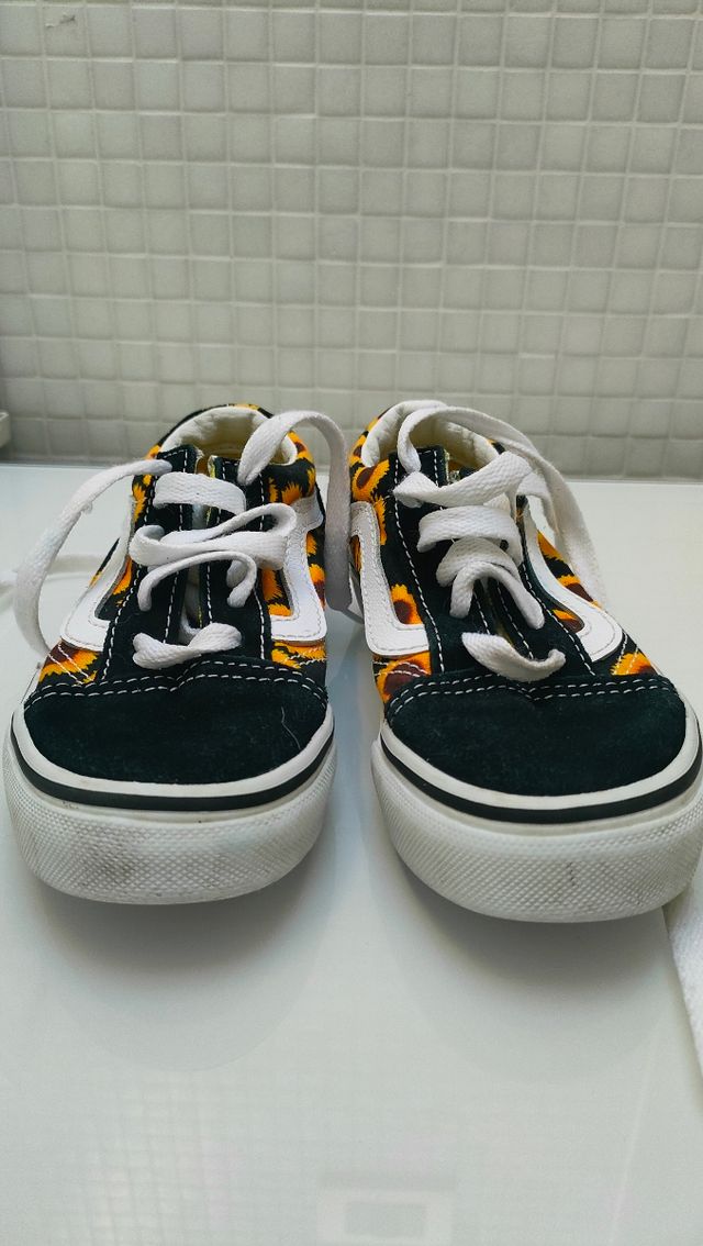 Scarpe Vans Old Skool Bambina Sunflower numero 28