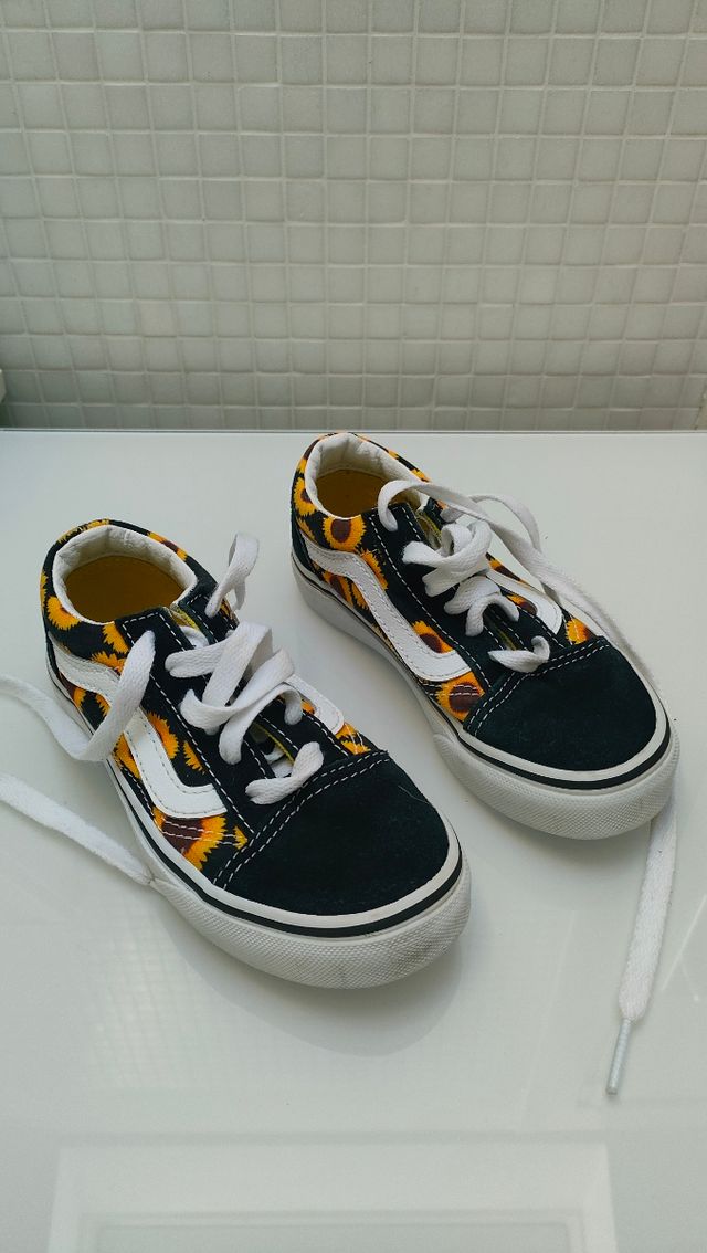 Scarpe Vans Old Skool Bambina Sunflower numero 28