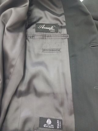Traje de chaqueta para caballero