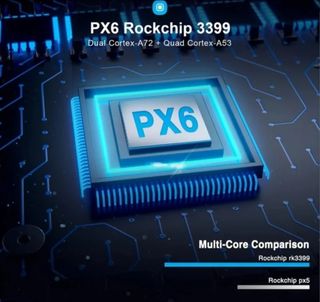 Radio Android 7 PX6 4GB 64GB Alta Gama