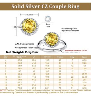 Anillo mujer Plata S925 Ajustable Amarillo