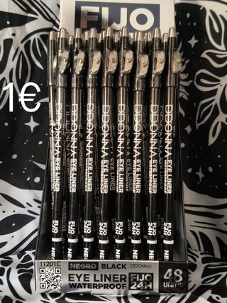 Lápiz de ojos DDONNA Negro Waterproof