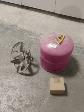Hornillo de gas para camping