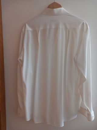 Camisa blanca caballero