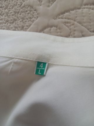 Camisa blanca caballero