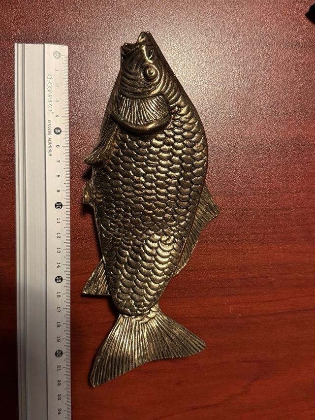 Servilletero Pez Latón