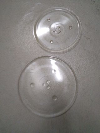 Platos de cristal para microondas