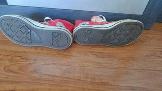 Zapatillas Converse Altas Rojas Talla 38
