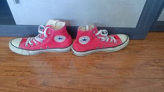 Zapatillas Converse Altas Rojas Talla 38