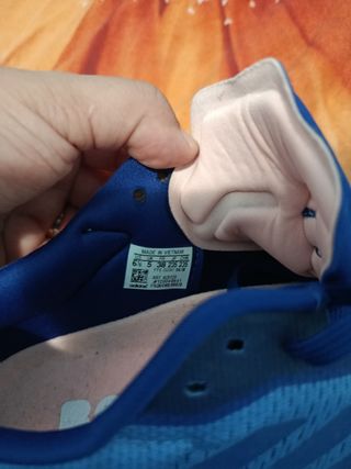 Zapatillas Adidas Azules y Rosas