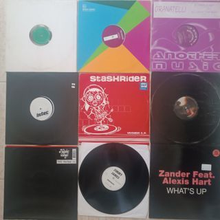 Lote 50 Vinilos Música Electrónica