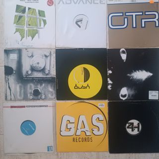 Lote 50 Vinilos Música Electrónica