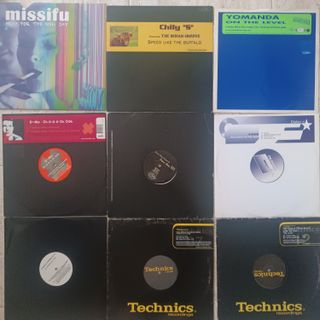 Lote 50 Vinilos Música Electrónica