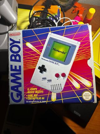 Nintendo Game Boy Fat Original Beige/Gris