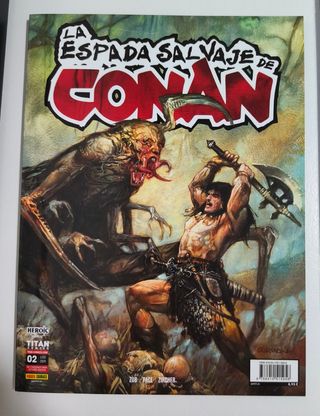 Pack n° 1 y 2 La espada salvaje de Conan