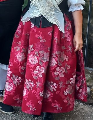 Falda Baturra Brocada