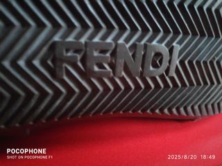 Sneakers Fendi donna pelle marrone