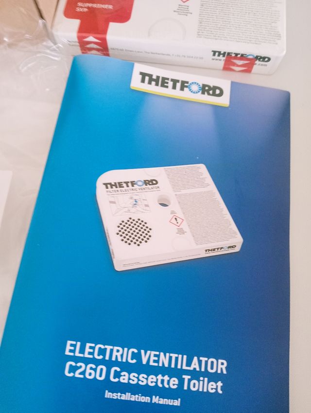 Ventilador Thetford C260 Autocaravana
