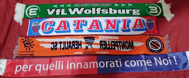 Sciarpe calcio intero blocco 7 euro 