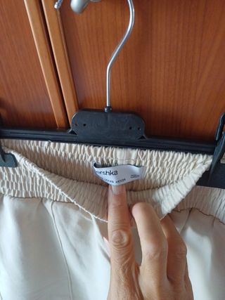 Pantaloni sportivi Bershka beige