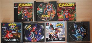 Trilogía Crash Bandicoot PS1 (Black Label)