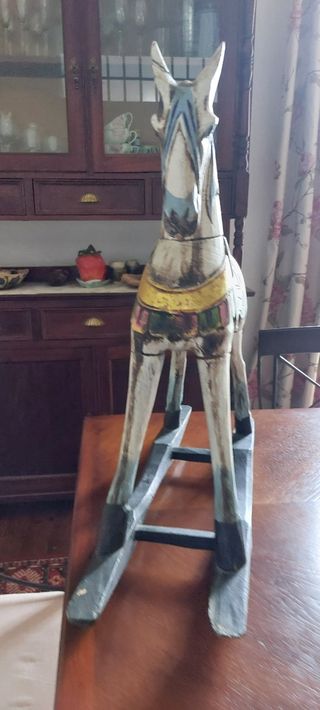 Caballo Balancín de Madera