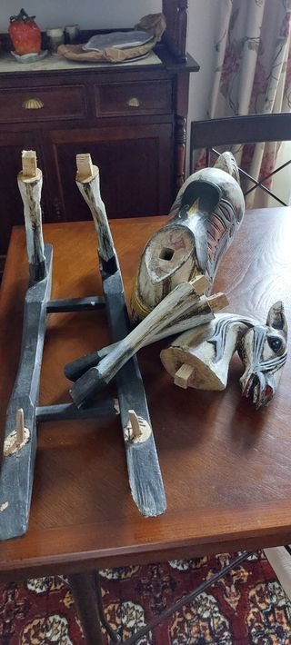 Caballo Balancín de Madera