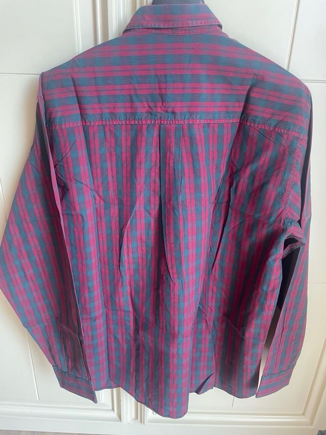 Camicia uomo Officina36 a quadri rossa