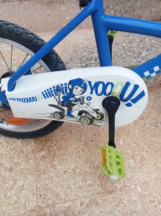Bicicleta infantil B'TWIN 16 azul