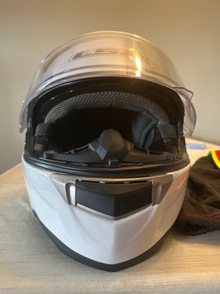 Casco LS2 Blanco Talla L