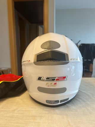 Casco LS2 Blanco Talla L