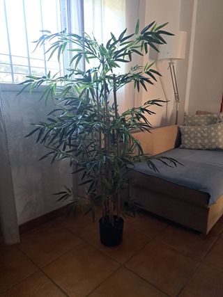 Planta de bambú artificial