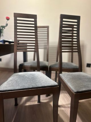 Juego de 4 sillas de comedor
