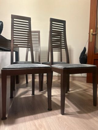 Juego de 4 sillas de comedor