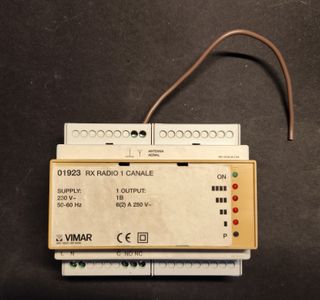 Vimar 01923 Ricevitore RF 1 Canale
