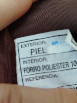 Chaleco de ante marrón